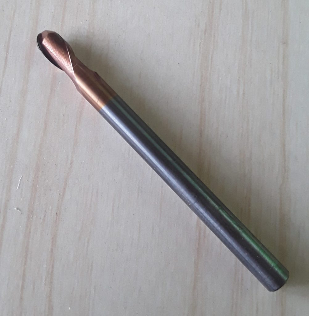 CNC router bit - ball nose endmill